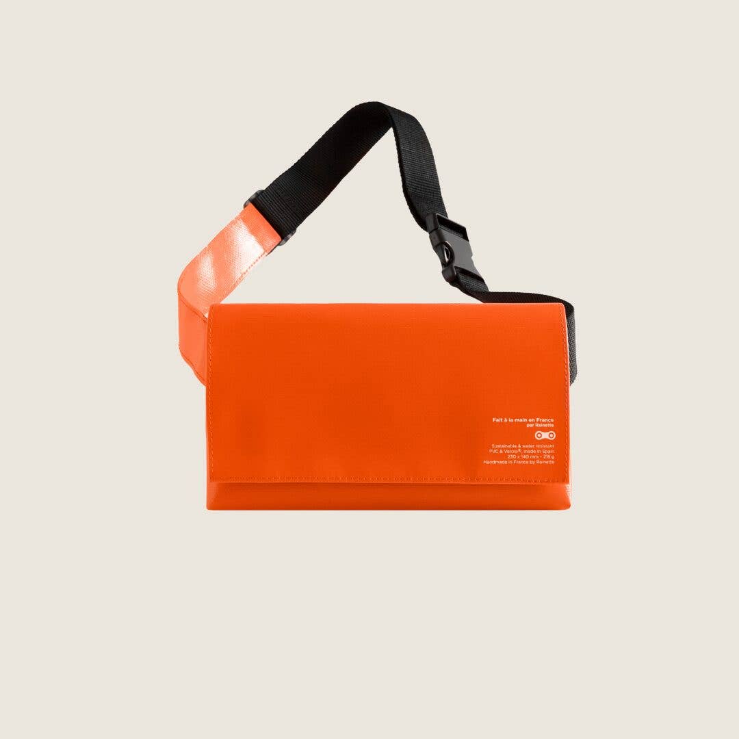 Rainette Bag – Waterproof Crossbody Bag: Orange