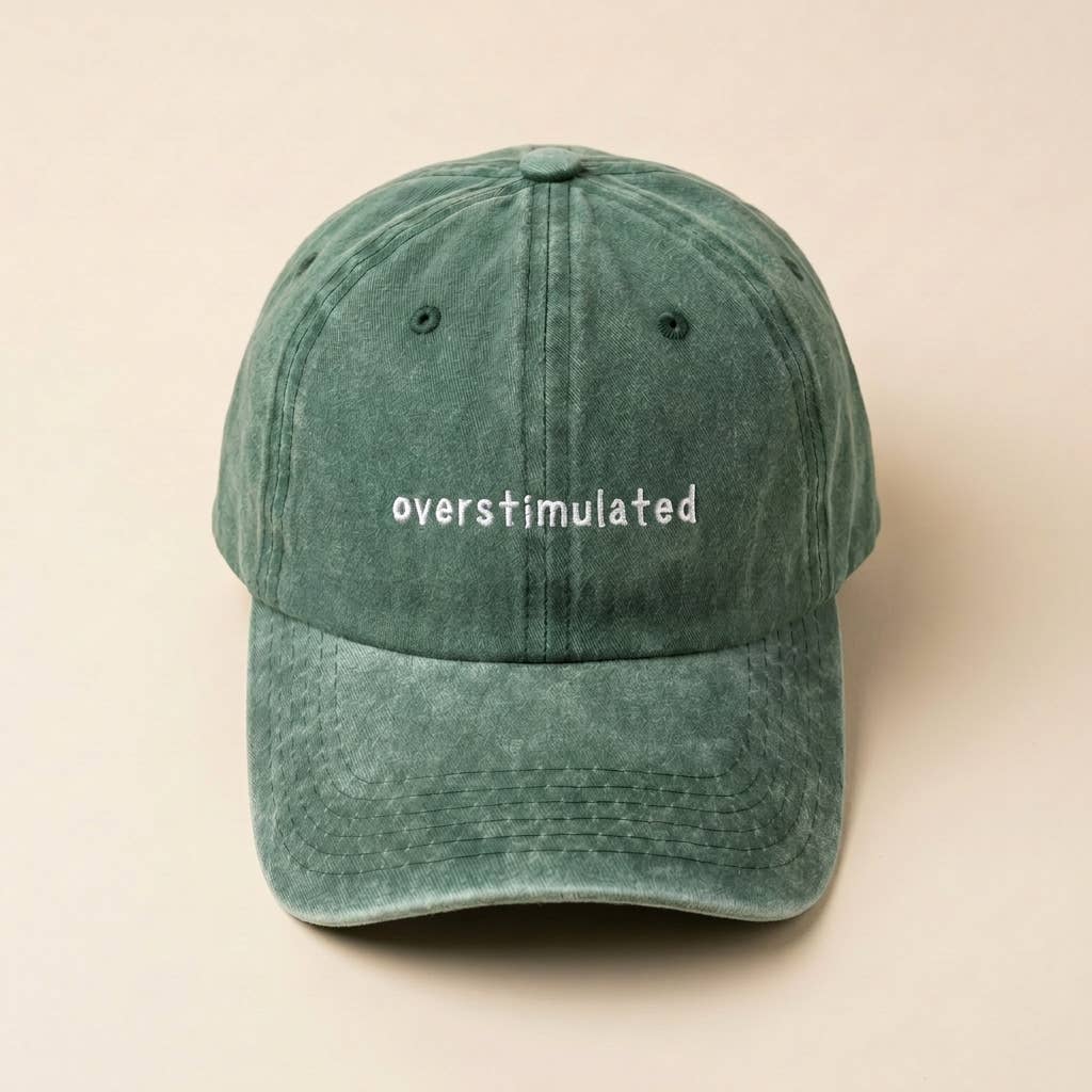 Cap: Overstimulated Green
