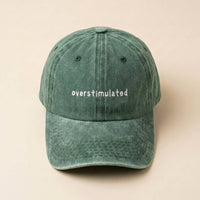 Cap: Overstimulated Green