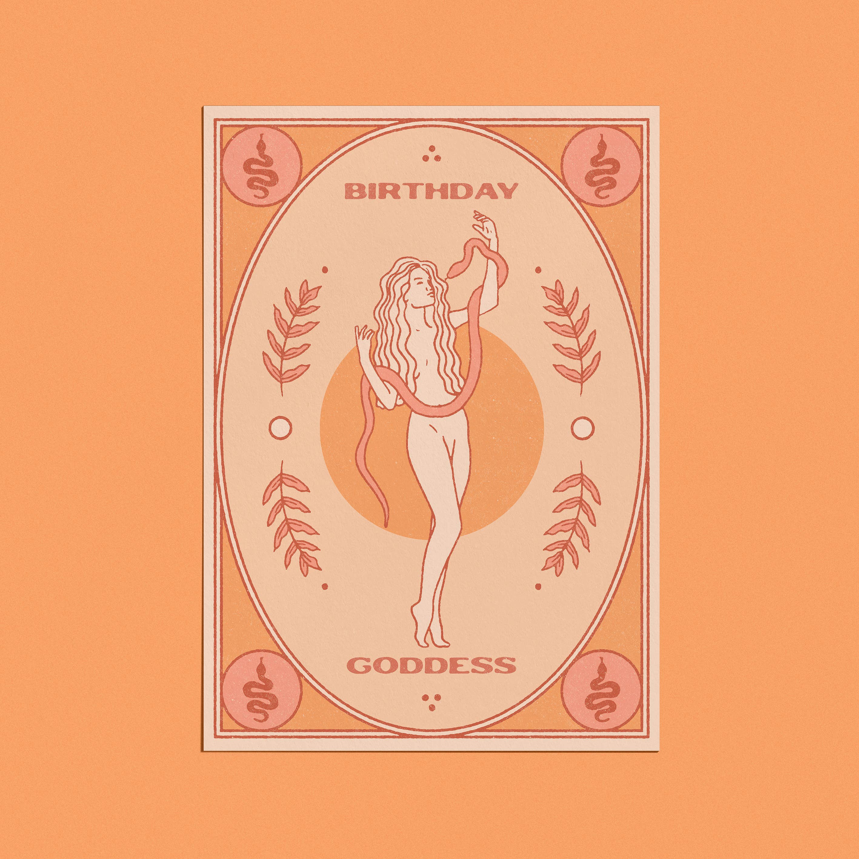 Birthday Goddess Card