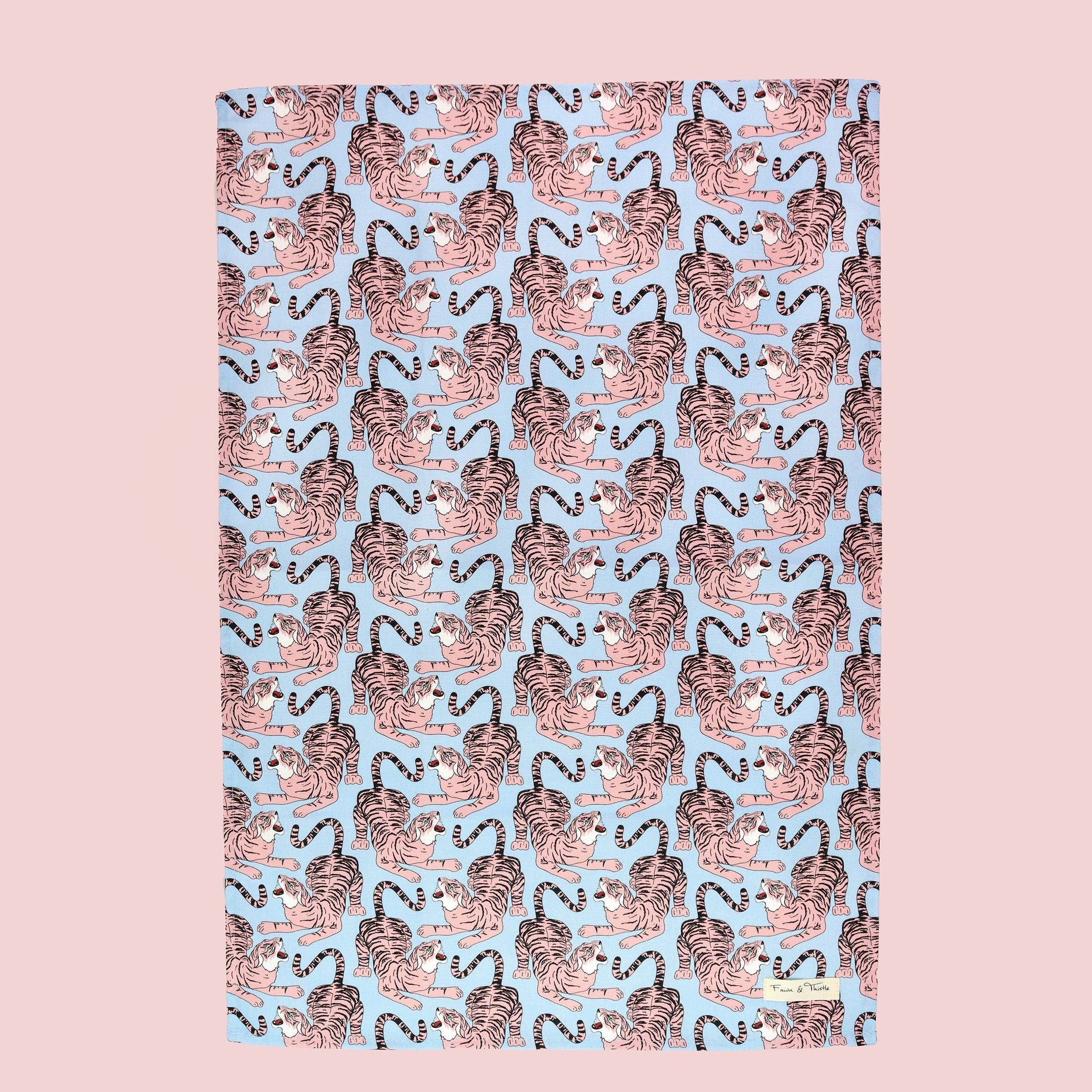 Growling Tiger Tea Towel | 100% Cotton Dish Towel
