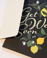 Lemon Get Well Card
