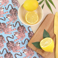 Growling Tiger Tea Towel | 100% Cotton Dish Towel