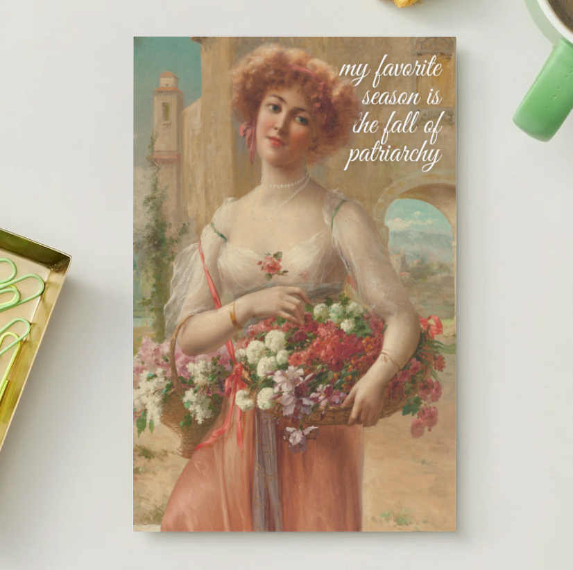 Postcard Fall Of Patriarchy