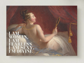 Postkarte I am Woman