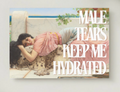 Postkarte Male Tears