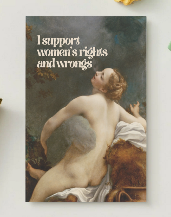 Postkarte Women's Rights
