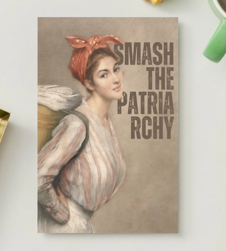 Postkarte Smash The Patriarchy