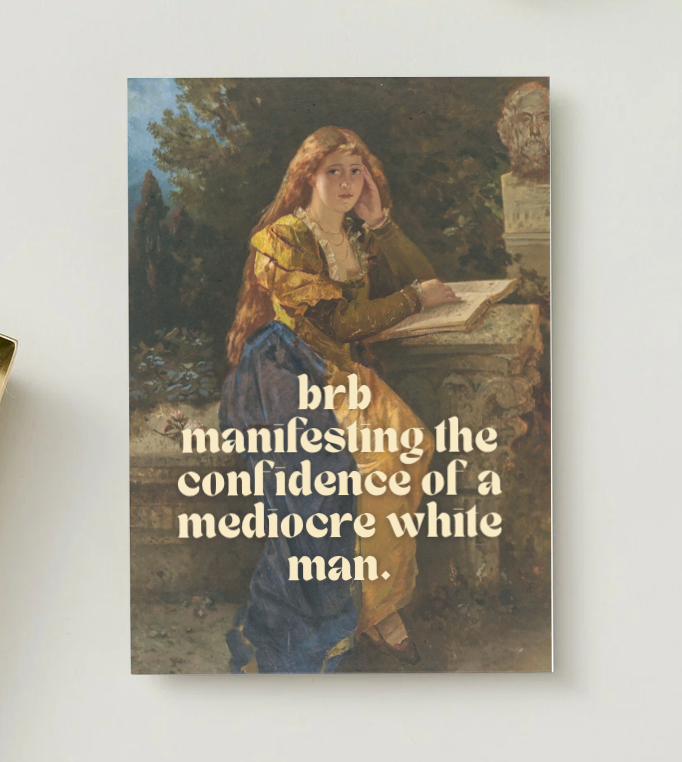 Postkarte Manifesting Confidence