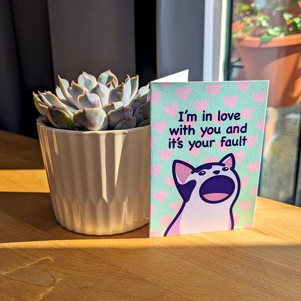 Pop Cat Card
