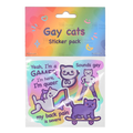 Gay Cats Sticker Pack | Vinyl Pride Stickers