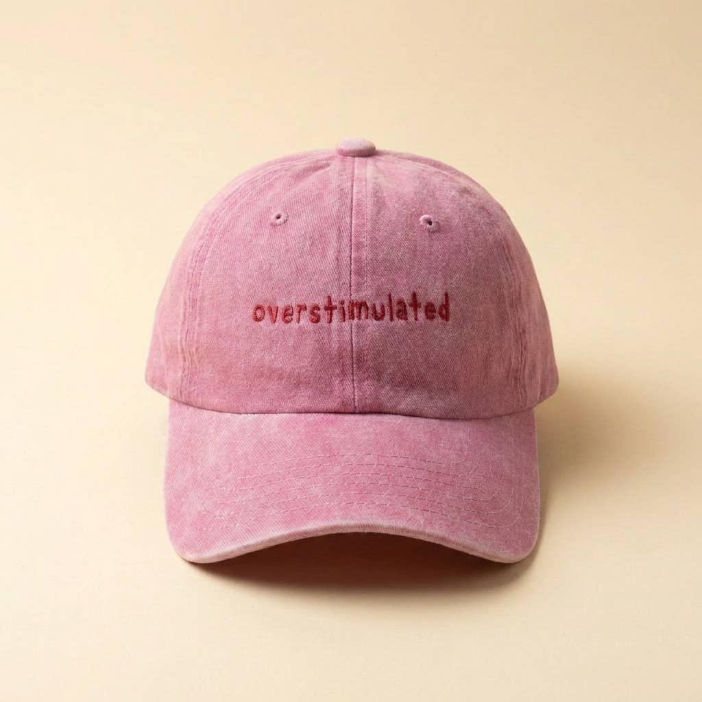 Cap: Overstimulated Pink