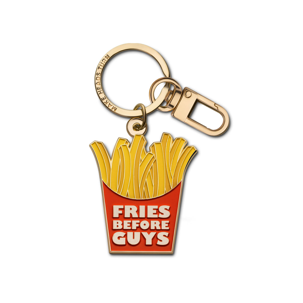 Enamel Keychain/Bag Charm "French Fries"