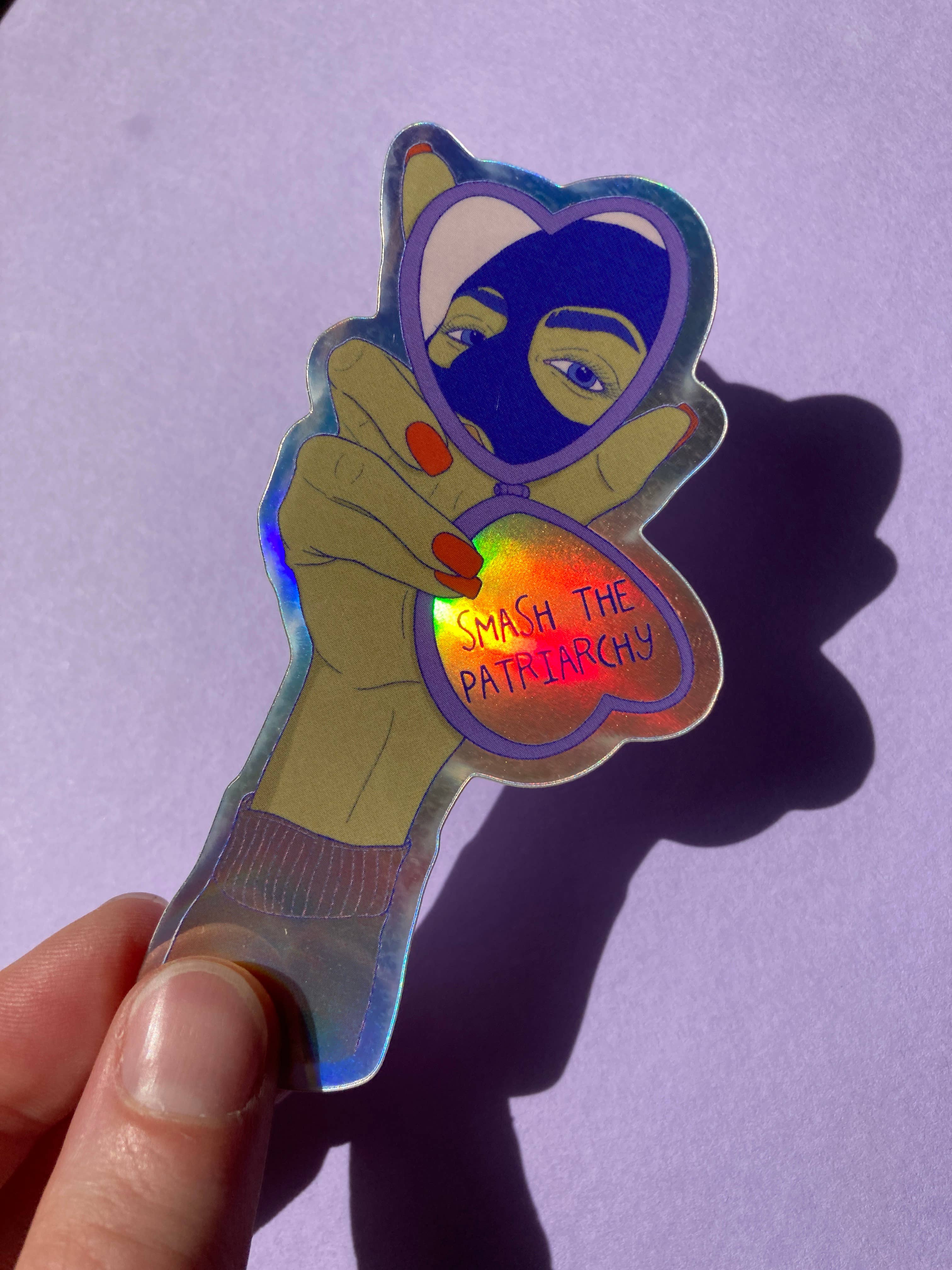 Sticker "Smash the patriarchy"
