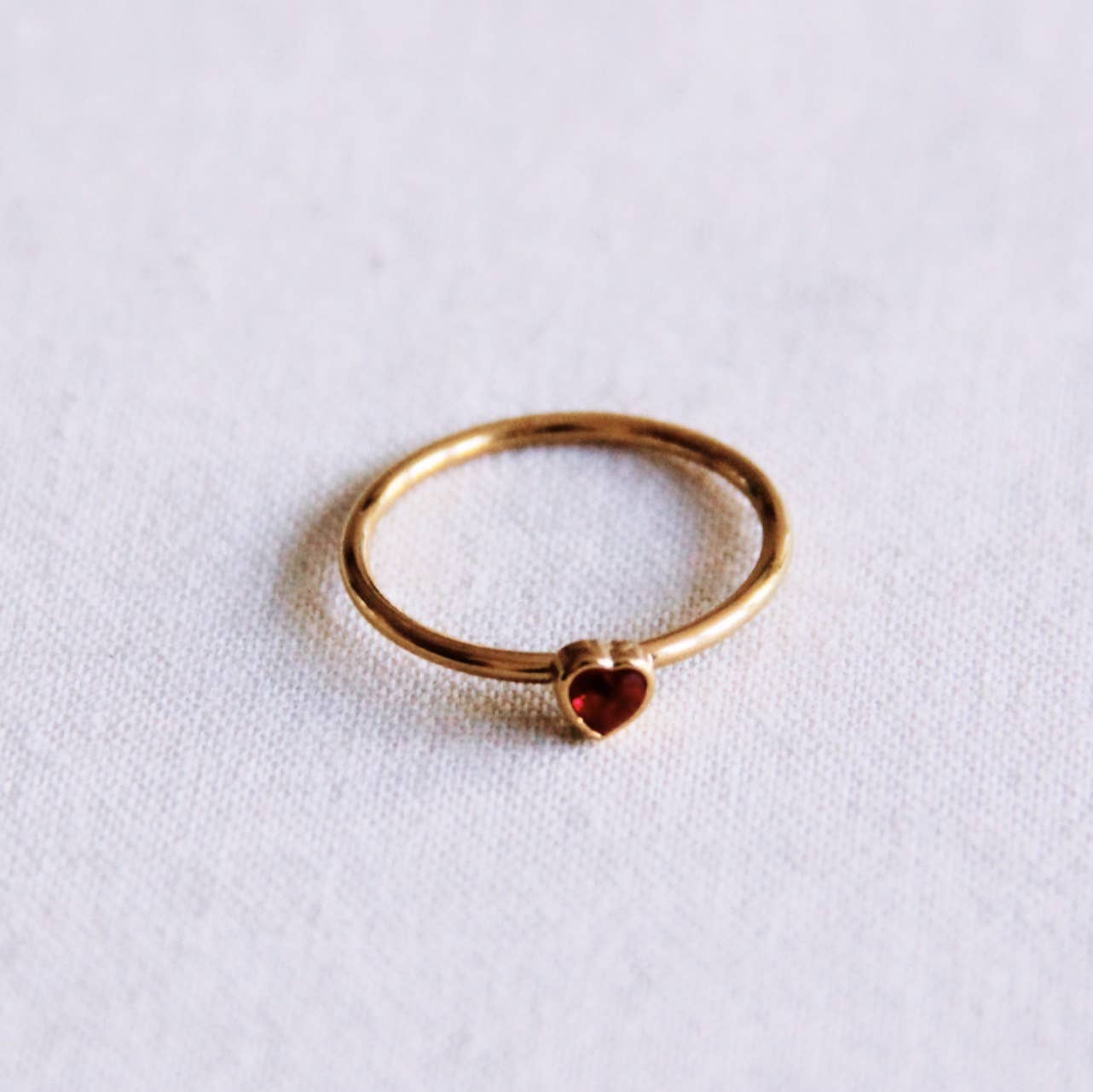 Ring Red Heart