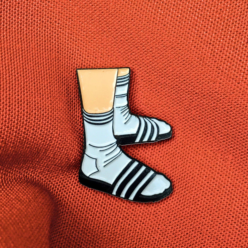 Enamel Pin "Socks & Slippers"