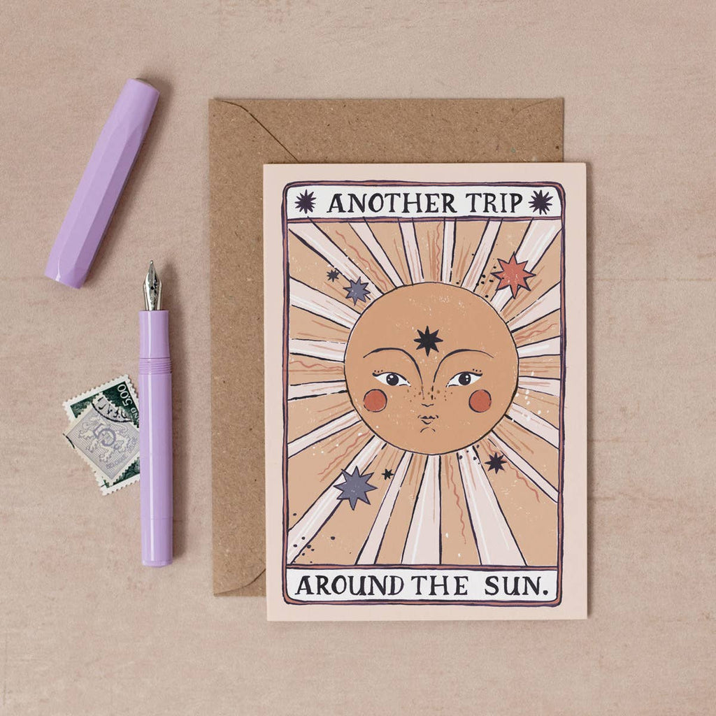 Card Tarot Sun Birthday