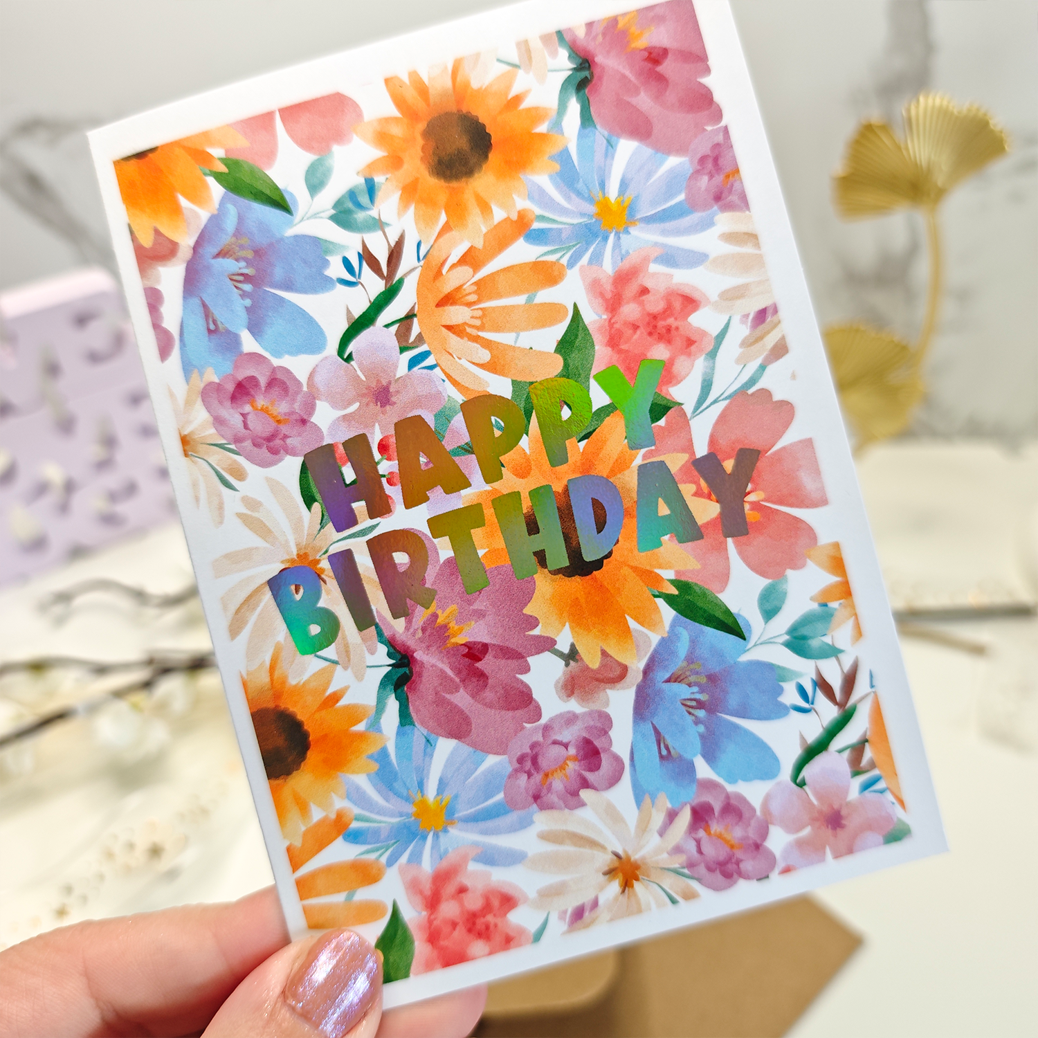 Happy Birthday Greeting Card