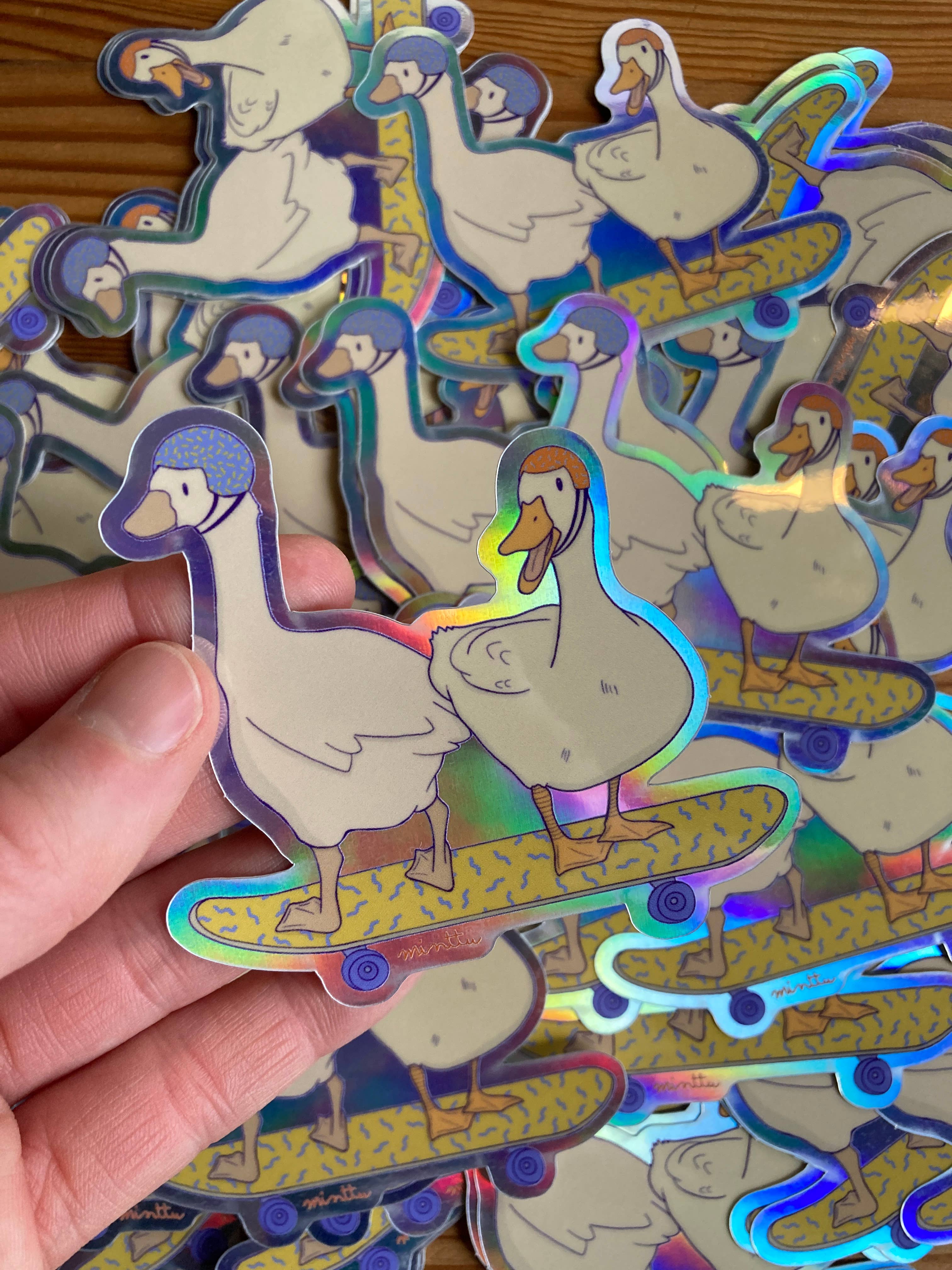 Sticker "skating around"