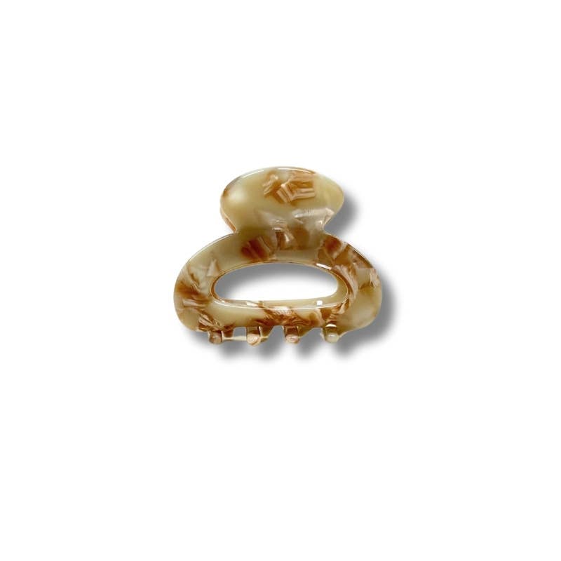 Hair Clip - Colourclaw S "Marble Beige"