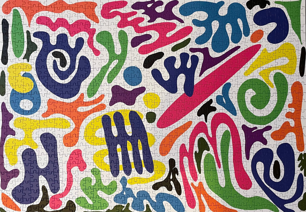 COLORFUL SPLASH, 1000 piece puzzle