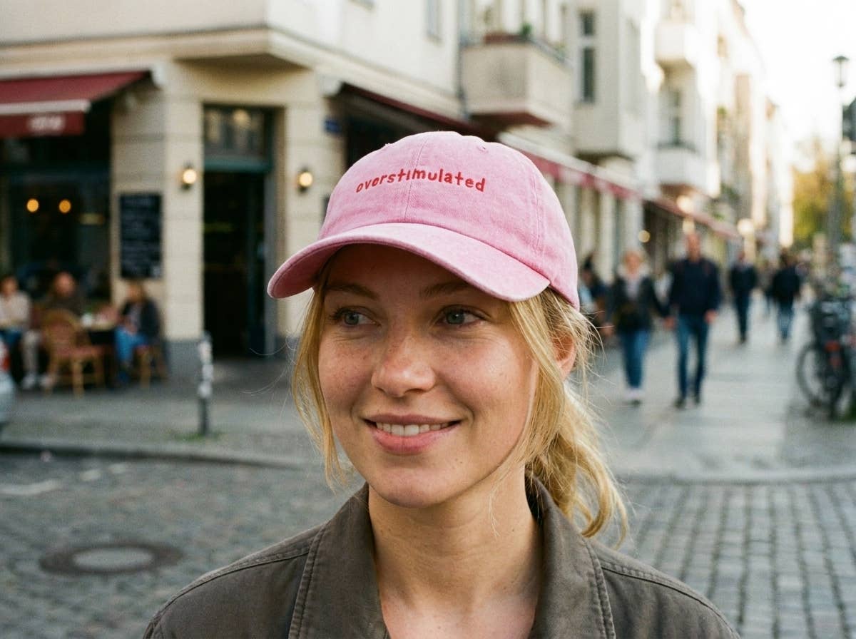 Cap: Overstimulated Pink