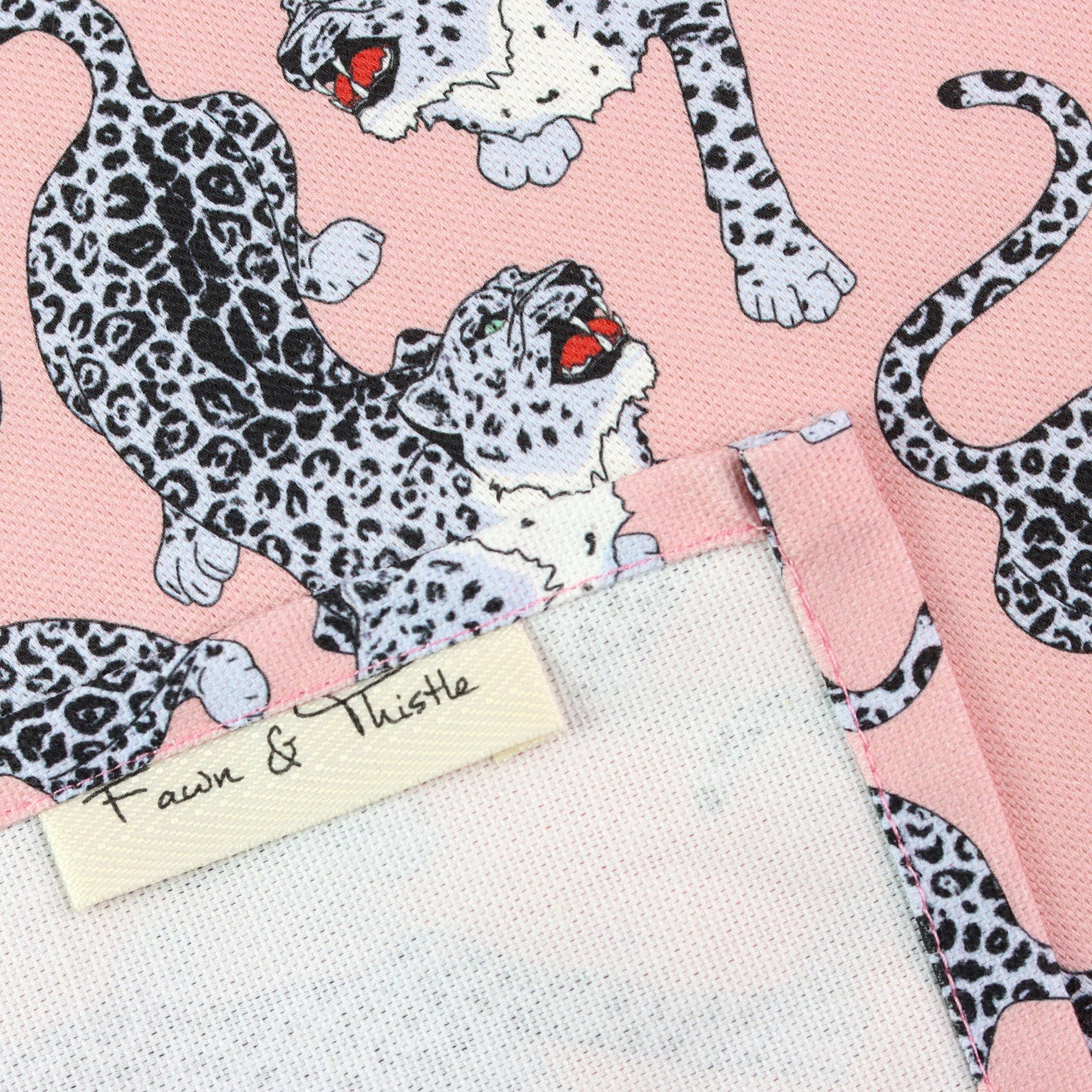 Prowling Leopard Print Tea Towel | 100% Cotton Dish Towel