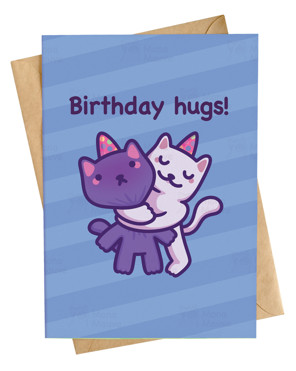 Cat Birthday Card | Birthday Hugs!