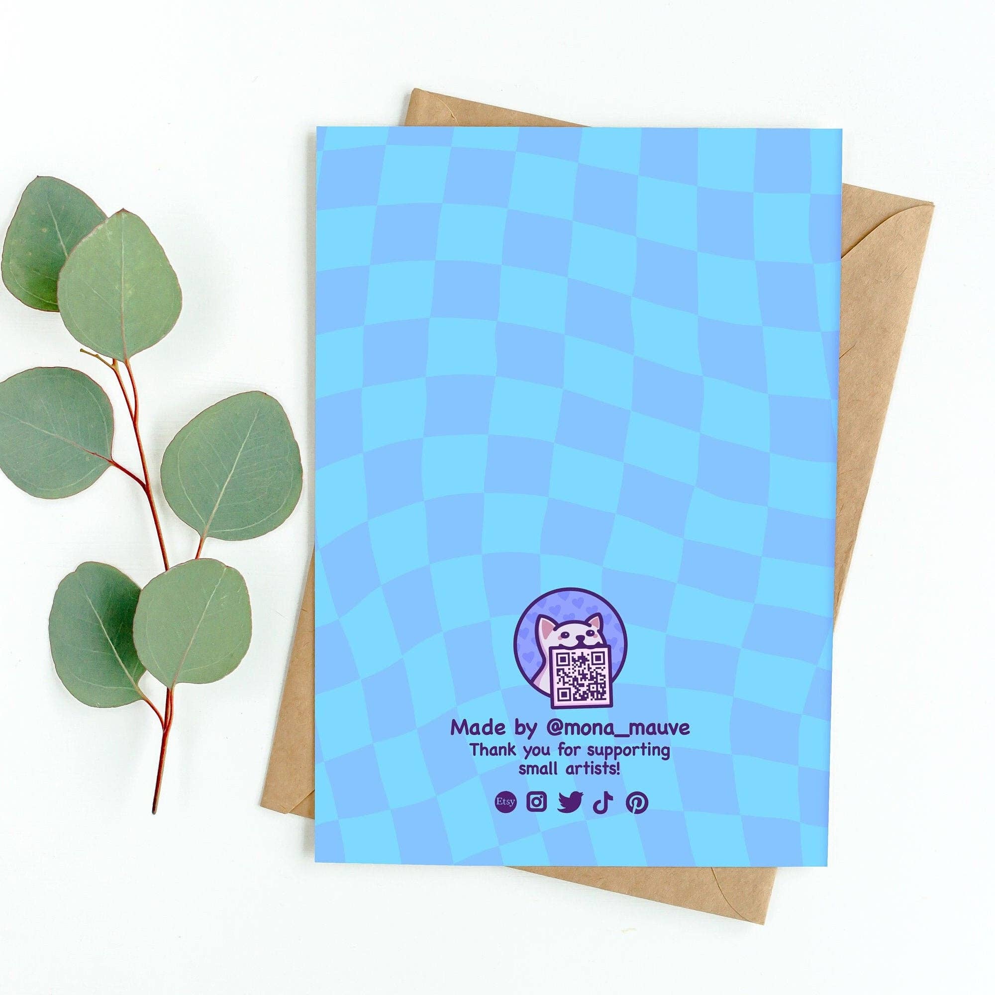 Card: Fortune Cookie Says Back Pain