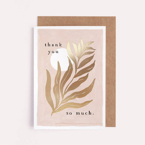 Card Thank You So Much
