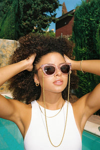 Snake glasses chain