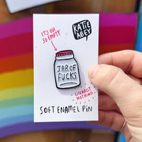 Pin: Empty Jar of F*cks