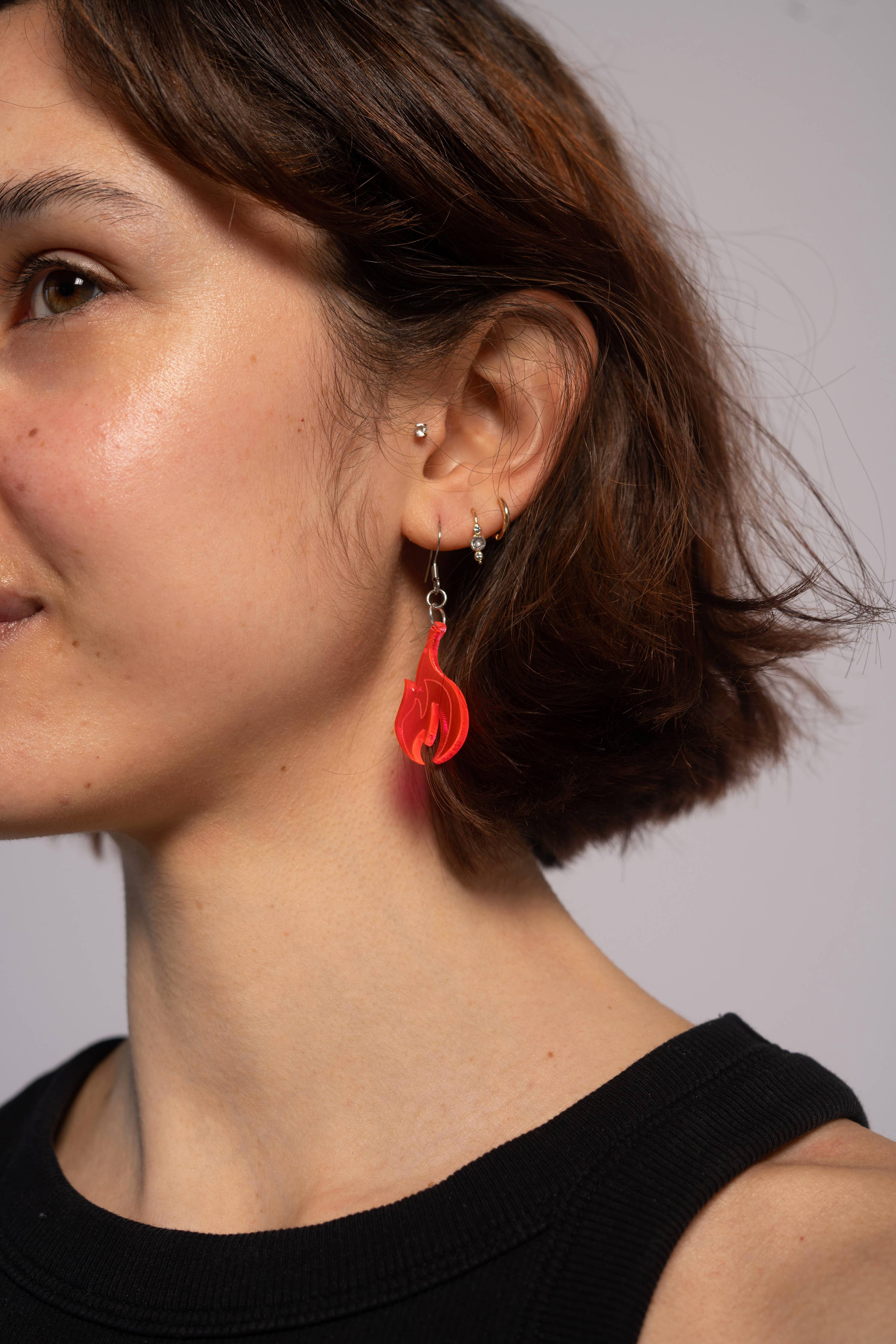 Flame Earrings