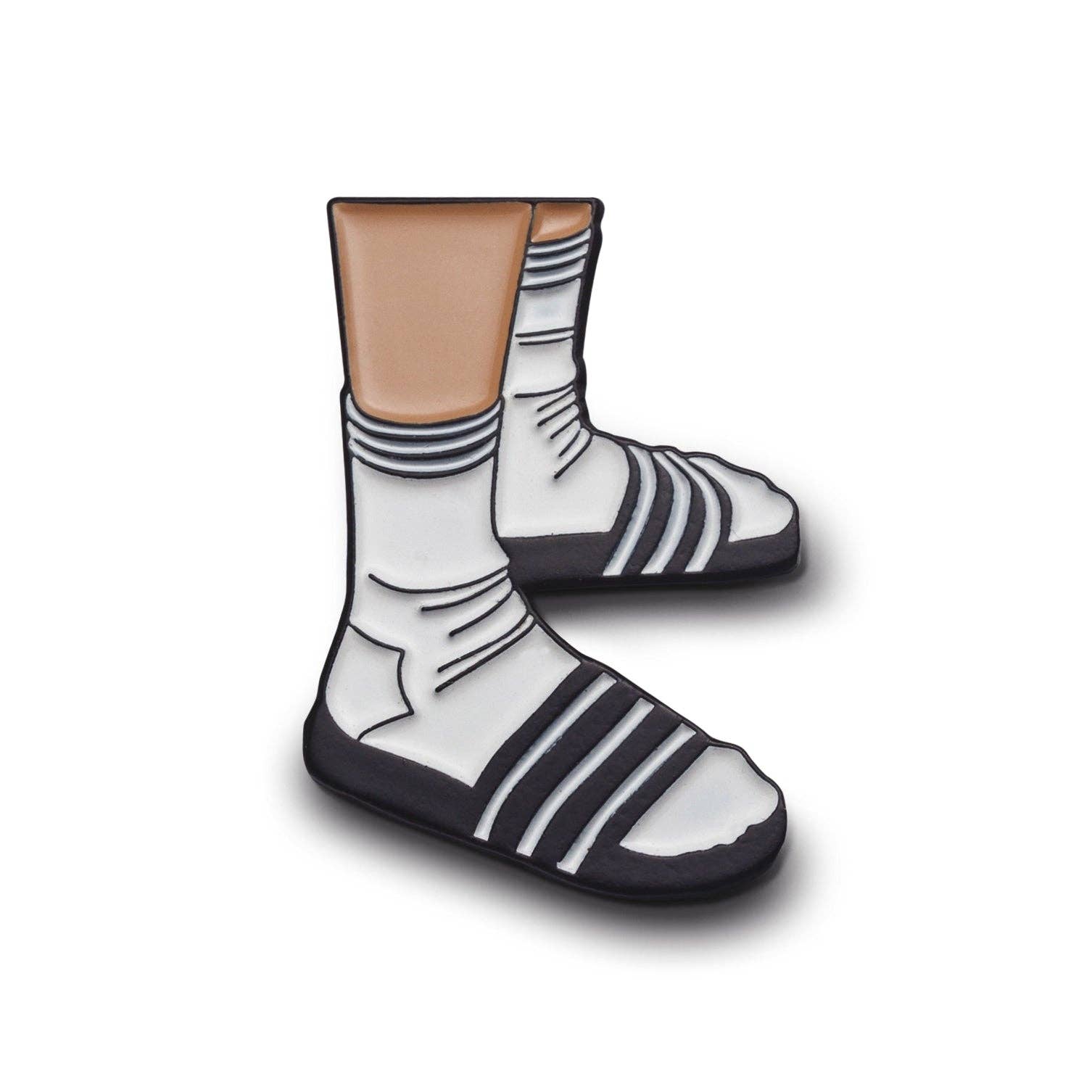 Enamel Pin "Socks & Slippers"