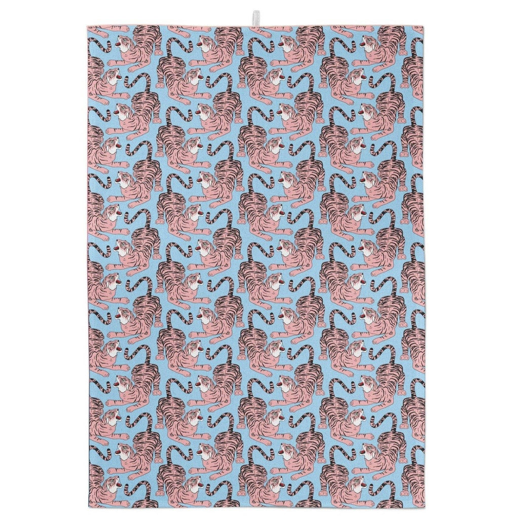 Growling Tiger Tea Towel | 100% Cotton Dish Towel