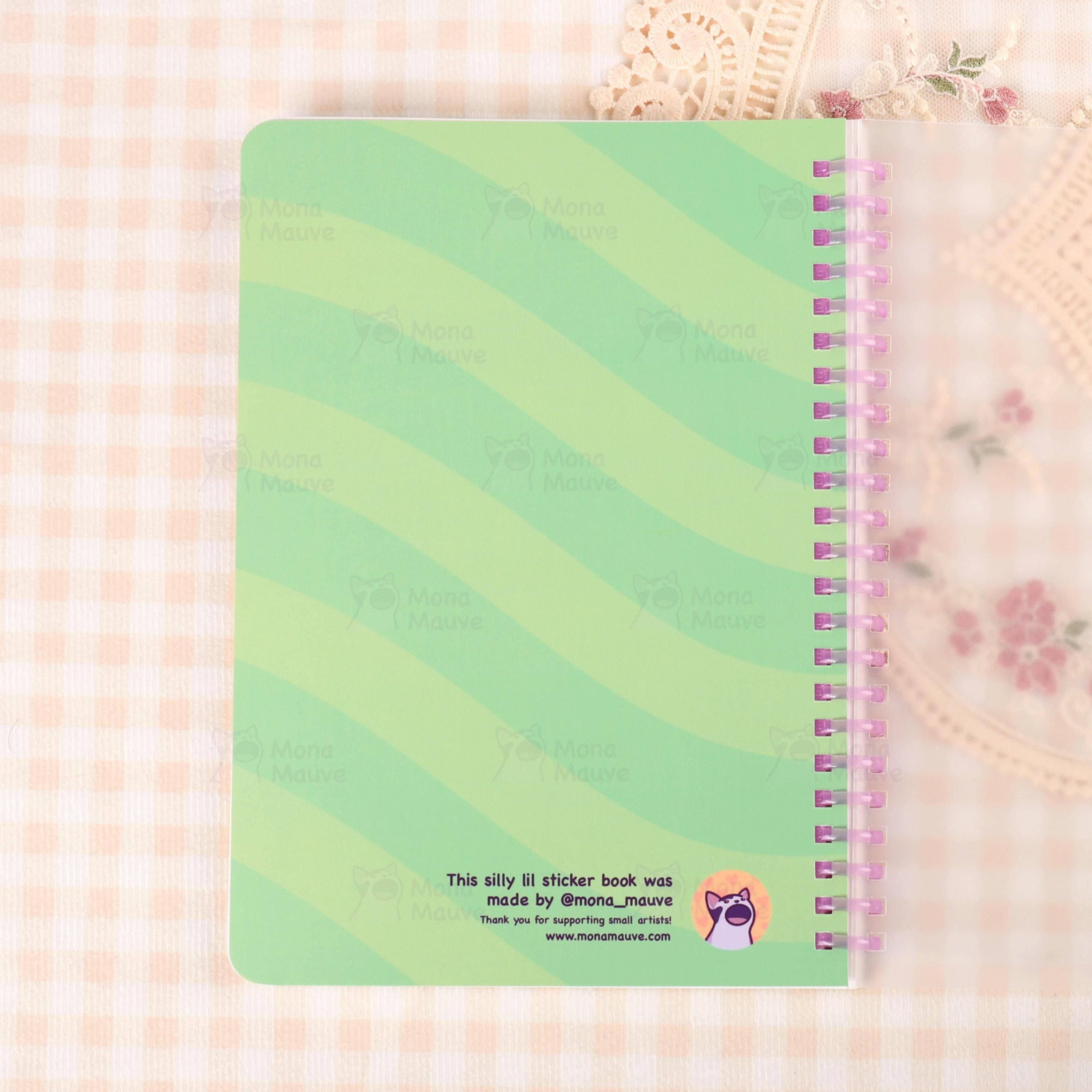Reusable Sticker Book