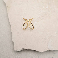 Everyday Adjustable Cross Ring