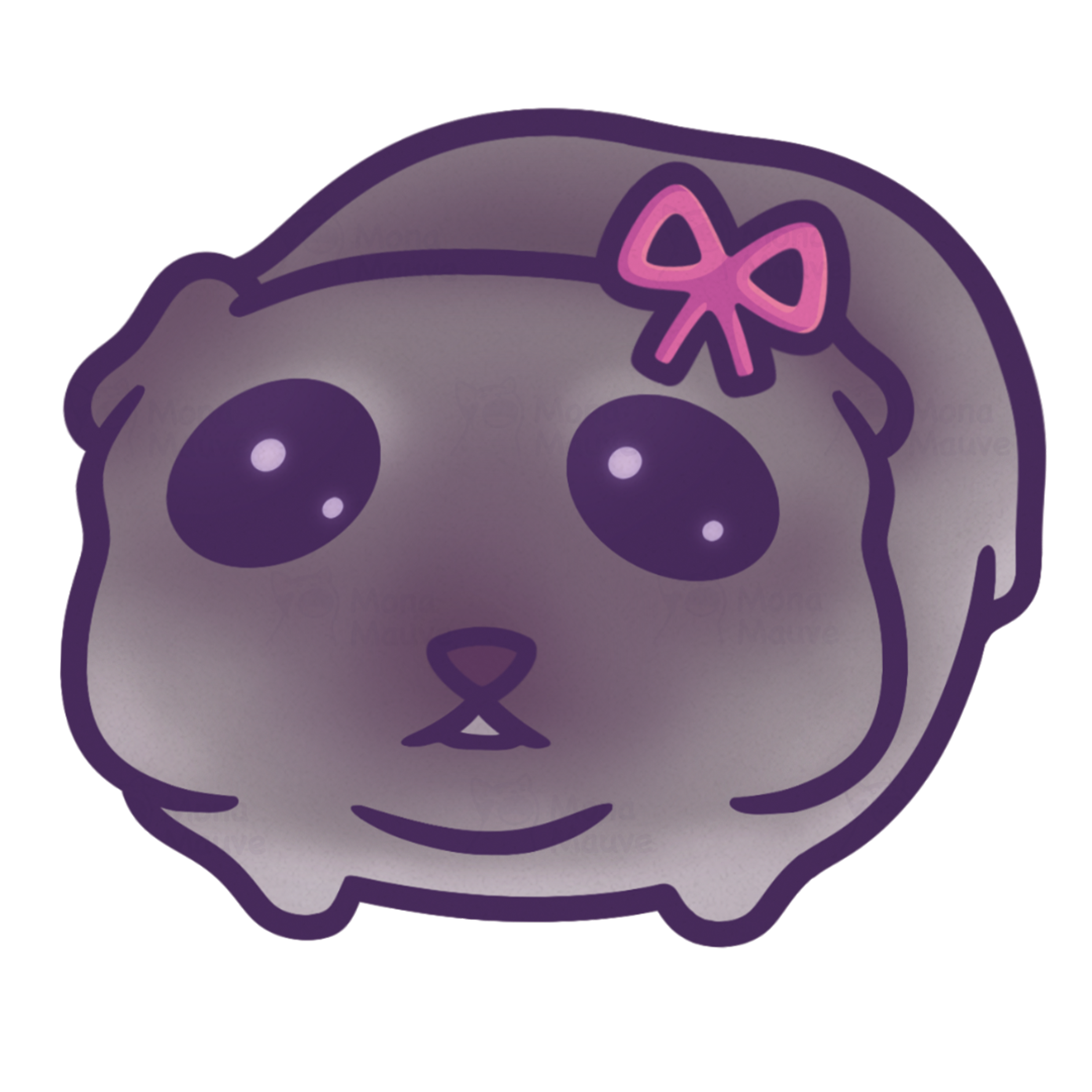 Funny Sad Hamster Meme Waterproof Vinyl Sticker